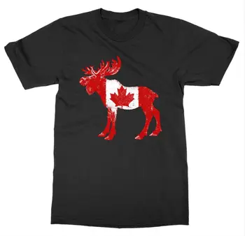Jaunu 2020. Gadam Karstā Vasaras Ikdienas Drukas Alnis Karoga Kanādas Diena Kanādas Ziemeļu Polāro Lāču Maple Leaf Bebru Tee Krekls