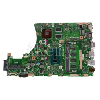 Jaunu Akemy X455LJ Portatīvo datoru mātesplati Par Asus X455LJ X455LF X455LB A455L K455L X455L mainboard 4G-RAM I7-5500U GT920M-2G LVDS/EDP