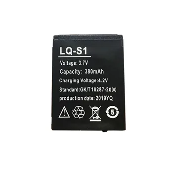 Jaunu LQ-S1 3,7 V akumulators 380mAh gudrai skatīties modes metrs QW09 DZ09 W8 A1 V8 X6 litija akumulators