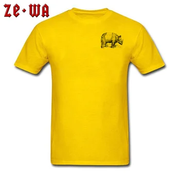 Jaunākās T-krekls Vīriešiem 3D T Krekls Degunradžu No Durer Mākslinieks Topi Grafikas Tees Īsām Piedurknēm Kokvilnas T Klasiskās Pelēks Apģērbs