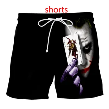 Joker 3d drukas apakškrekli/tshirts/krekli/zip hoodies/bikses vīriešu modes harajuku pulovers smieklīgi atdzist tracksuit streetwear topi
