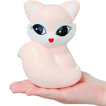 Jumbo Kawaii Fox Squishy Lēni Pieaug Imitācijas Mīkstu Smaržu Izspiest Rotaļlietas Stress Atvieglojums, Oriģinālā Iepakojumā, Jautri Dāvanu Rotaļlieta Bērniem