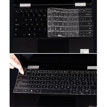 Klaviatūras Pārvalki Dell XPS 17 9700 13 9300 ar XPS 15 9500 jaunu 2020. gadam karstā pārdošanas silikona ādas filmu skaidrs seguma labāko
