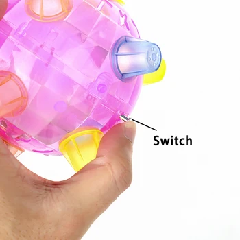 LED Gaismas Lekt Bumbu Kazlēnu ir Traks Mūzikas Futbola Rotaļlietas Veselīgs Dejas Bumbu Krāsains Elektriskā Vibrējošais Rotaļlietas Bērniem Dāvanas