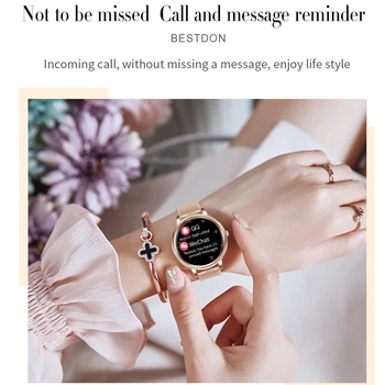 LEMFO MK20 Modes Smart Skatīties uz Sievieti ar skārienekrānu smartwatch Lady Meitene sirdsdarbība Pielāgot Dial For Android, IOS Tālruni