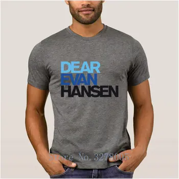 La Maxpa Trikotāžas Modes Vīriešu T Krekls Dārgie Evan Hansen Regulāru T-Krekls Vīriešiem Pavasaris Rudens Kokvilnas Apģērbu T Mens