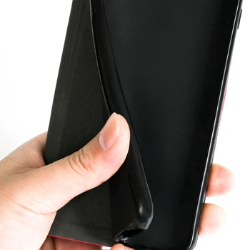 Luksusa PU Ādas Gadījumā Sharp Aquos S3 Flip Case For Sharp Aquos S3 Telefonu Gadījumā Mīksto TPU Silikona Vāciņu Atpakaļ