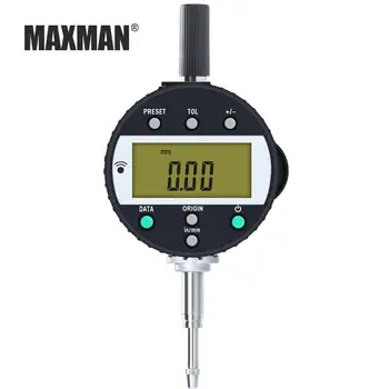 MAXMAN Augstas precizitātes Digitālo Skalu Rādītāju 0.001 MM Bluetooth Bezvadu Pārraides Ciparu Displejs Simti / Tūkstoši Attiecība