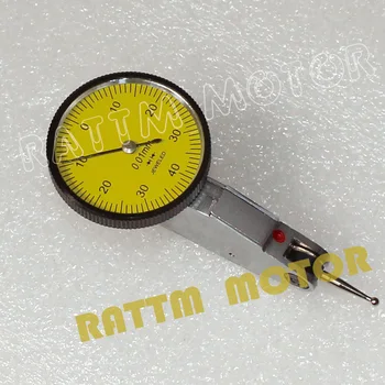 MItutoyo skala rādītājs 0-0.8 mm/0.01 mm ar mini magnētiskais statīvs Galda Bloks 350mm
