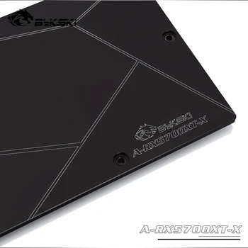 Metāla Backplate izmantot AMD RX5700XT Bloķēt / atbalsta Tikai Bykski / Saderīgu Atsauces Izdevums 5700/5700XT Bloku Biezums 3mm