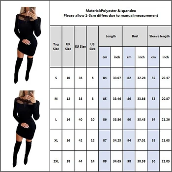 Mežģīnes vārdu apkakles slim novājēšanu hip kleita Sievietēm Bodycon Kleita Raibs Dobi No Dizaina tīrtoņa Krāsu Rudens Puse Mini Kleita D25
