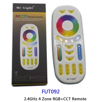 Miboxer 2.4 G RGB+KMT/RGBWW led strip Gaismas Kontrolieris 4-Zonas Tālvadības Smart Paneļa WiFi iBox FUT039/FUT092/FUT089/WL-Box1/B4/T4