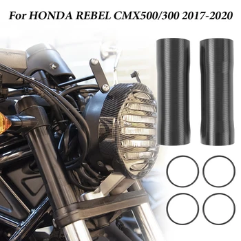 Motocikla Priekšējā Dakša Segtu Wrap Cauruļu Amortizators, Aizsargs Getras Gators Zābaki 2017 2018 2019 2020 Honda Rebel CMX 300 500