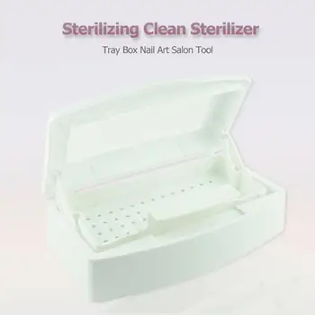 Nagu Sterilizācijas Renes Lodziņā Dezinfekcijas Tīrāku Lodziņā Nail Art Pedikīra Manikīra Instrumentu Sterilizācijas Metāla Nipper Tīrāku Nagu Mākslas