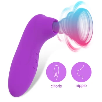 Nepieredzējis silikona Vibrators G spot Klitora stimulators Krūšu galu Zīdējs Erotiska Pieaugušo Seksa Rotaļlietas Sievietēm Seksa Veikalu, Intīmās Preces