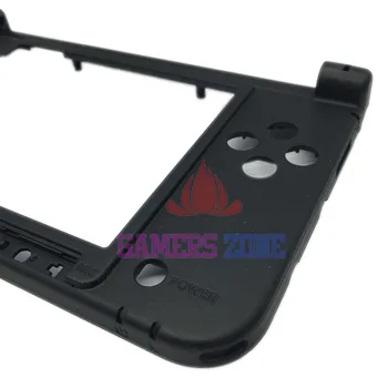Nintendo 3DS XL rezerves Daļu Melnā Grunts vidējie Shell / Mājokļu bez Bloķēšanas bez pogām