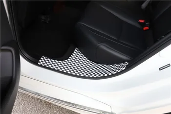Piemērots 2018-2020 10. paaudzes Honda Accord sarkankoks oglekļa šķiedras interjera pārveidošana laipni pedāli 4gab