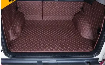 Pilns komplekts auto bagāžnieka kravas starplikas mats & Aizmugurējās durvis mat Toyota Land Cruiser Prado 150 5 sdvietas 2020-2010 boot paklāji stils