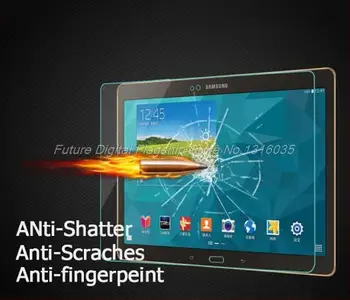 Premium 0.3 mm Rūdīts Stikls Screen Protector For Samsung Galaxy Tab S 10.5 T800 T805 T807 tablet Anti-saplīst Filmu