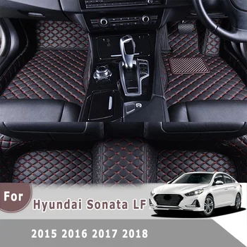 RHD Paklāji Par Hyundai Sonata LF 2018 2017 2016 Automašīnas Grīdas Paklāji, Auto Piederumi, matu Ieveidošanas Ādas Pārsegi, Pledi Automašīnu