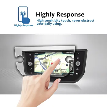 RUIYA Auto Ekrāna Aizsargs, Lai Aronas 8 Collu 2018 2019 GPS Navigācija Touch Centrs Displejs, Auto Uzlīmes, Interjera Aksesuāri