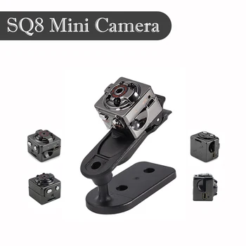 SQ8 Jaunu 1080P Mini Video Kamera Espia Smart Videokameras Sports Cam Micro Noslēpums Mazu Ķermeņa Kamera Atbalsta Slēptās SD Kartes Minicamera