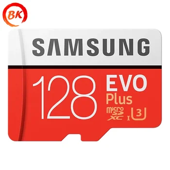 Samsung EVO Plus 128GB 100MB / s microSDXC atmiņas Kartes - MB-MC128HA - 128GB Atmiņas Karte