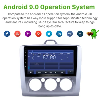 Seicane Android 9.0 API 28 2Din GPS Multimedia Player RAM 2GB 9