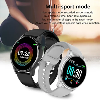 Sievietes smart skatīties sieviešu modes sporta iPhone, Android Informāciju atgādinājums Miega smartwatch asinsspiediens Fitnesa tracker