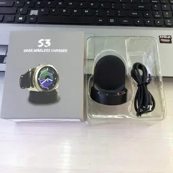 Smart Skatīties Bezvadu Lādētājs Samsung Galaxy Skatīties 46mm 42m Lādētāja Uzlādes Bāze Galaxy Rīku S3 S2 Ticwatch Moto 360 1 2