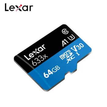 Sākotnējā Lexar 128GB Micro SD atmiņas Kartes 16GB 32GB Atmiņas Kartes līdz Max 95M/s 64GB Class10 633x cartao de memoria TF Flash atmiņas Kartes