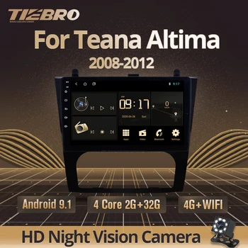 TIEBRO Android 9.0 Auto Radio Priekš Nissan Teana Altima 2008. - 2012. Gadam Stereo DVD Multimediju Video Atskaņotājs, GPS Navigācijas BT Headunit