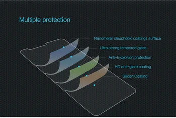 TPU gadījumā dāvanu) par Xiaomi Redmi 5 Rūdīts Stikls Nillkin H Ekrāna Aizsargs, lai Xiaomi redmi 5 plus Dual SIM stikla filmu Redmi5