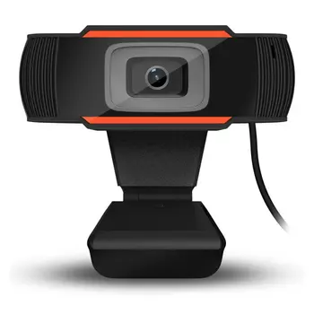 USB HD Webcam Web Cam Kameru, LED Datora, DATORU, Klēpjdatoru USB2.0 Webcam 720P HD Kamera ar Mikrofonu, lai Straumēšanas Ierakstu