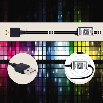 USB LED Strip Gaismas Bluetooth SMD 2835 5M 1M 2M 3M 4M 0,5 M Diožu Lentas Elastīgas Neona Led Sloksnes, Lentes USB 5V TV Apgaismojums Dekori