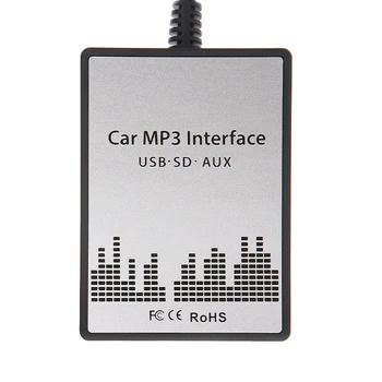 USB, SD, AUX Auto MP3 Atskaņotājs Mainītājs Adapte par nissan Almera Maxima Teana