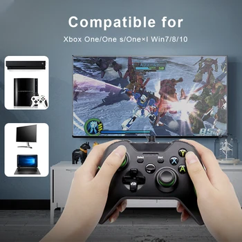 USB Vadu Konsoles Xbox Viens Kontrolieris Xbox spēļu vadāmierīces Vienu Slim Kontroles PC Windows Mando Kursorsviru