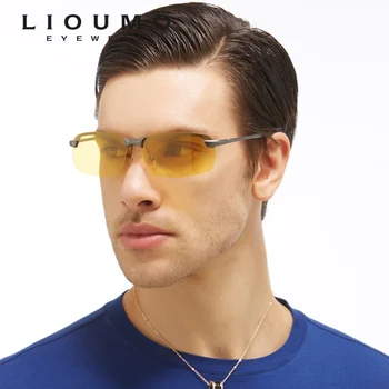 Unisex Vadītājiem, Nakts Redzamības Brilles, Anti-Glare Saulesbrilles Sieviešu, Vīriešu nakts brilles par braukšanas Aizsargbrilles lentes redzējumu nocturna