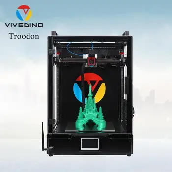 VIVEDINO Core-XY Slēgtās Struktūra 3D Printeri, kas Augstu Precizitāti