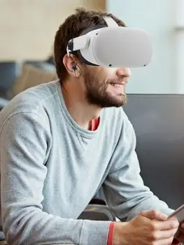 Vadu Austiņas Par Oculus Quest2 VR Austiņas, Dziļi Bass Spēļu Austiņas, Austiņas In-ear Earbuds Par Oculus Quest2 VR Aksesuāri#