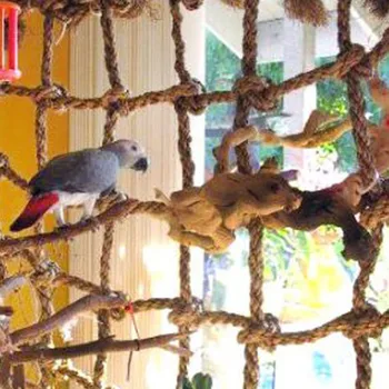 Vietas Putnu Kāpšanas Neto Papagaiļus, Trepju Šūpoles Karājas Virve ar Sprādzēm Spēlēt Sporta Rotaļlietas, Košļājamās Rotaļlietas Hogard