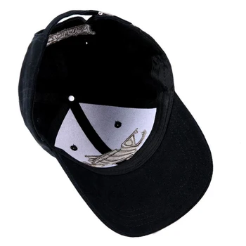 Vīriešu beisbola cepure springhigh beigām, izšuvumi golfa klp sporta atpūtas retro melna naģene regulējams mazgājamu kokvilnas modes