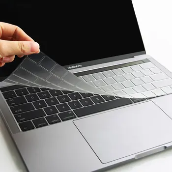 WIWU Pārredzamu Tastatūras Vāciņš MacBook Pro 16 A2141 Ūdensizturīgs MUMS Izkārtojumu Klēpjdators Tastatūra segums MacBook 11 12 13 15 Collu