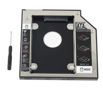 WZSM JAUNU 12.7 mm SATA 2 SSD HDD Caddy par Acer Aspire 5745 5745g 5732 5732z Cietā Diska Caddy