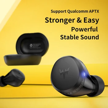 Whizzer Sākotnējā Earbuds APTX Bluetooth Austiņas C3 TWS Bezvadu Earbuds Bluetooth 5.0 TWS Mini Sporta Ipx5 Ūdensizturīgs Earbuds