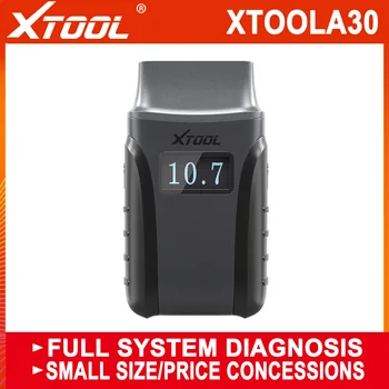 XTOOL A30 OBD2 Pilnu sistēmas, diagnostikas darbarīki, auto, Auto skeneris EPB ABS reset DPF reģenerācijas koda lasītājs Android, IOS atjauninājumu