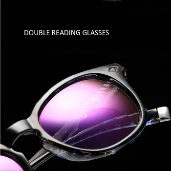 Zilead Anti-Zilā Neredzamu Dubulto Gaismas Lasīšanas Brilles Tālredzības Brilles, Smart Pavasara Viru, Lai Būtu Ērti Vīrieši Sievietes