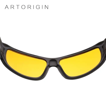 Zīmola ARTORIGIN Karstā Pārdošanas Nakts Braukšanas brilles Anti Glare Brilles Par Drošību Braukšanas Saulesbrilles Dzeltenā Objektīva Nakts Redzamības Brilles