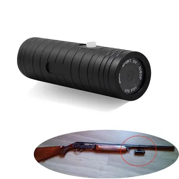 Āra Ieroci Kamera 170 FOV HD 1080P Ieroci kamera slazdus Šautene Medību Action Cam Ūdensizturīgs ar Lielgabals mount, lai mednieks