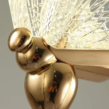 Ēdamistaba lampas Modernās Vienkāršu Tauriņš Guļamistabas Gultas lampa joslā Dupleksie Kāpnes Kulons gaismas